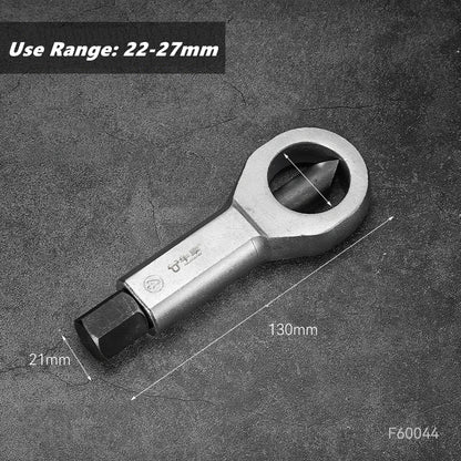 Nut Screw Splitter Set Remover Tools,Rusted Nut Breaker,Steel Nut Remover Extractor,Manual Pressure Nut Cracker Metal Splitter