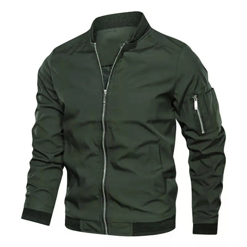 Men's Bomber Zipper Jacket Male Casual Streetwear Hip Hop Slim Fit Pilot Baseball Coats Men Clothing 5XL 6XL