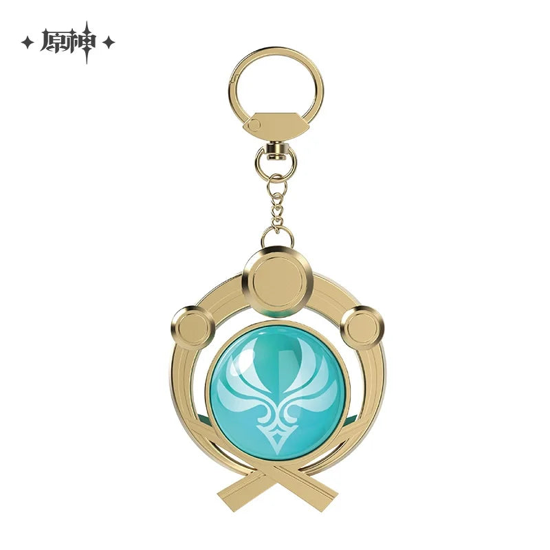 Sunsyea Genshin Impact Official Merch miHoYo Original Authentic Eyes of God Keychain Mondstadt Liyue Inazuma