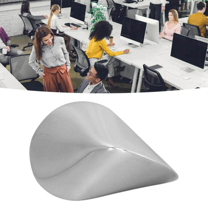 Metal Oloid  Oloid Desk  Oloid  Oloid Desktop  Reduce Pressure Smoothing Surfaces Stainless Steel Decompression Ball