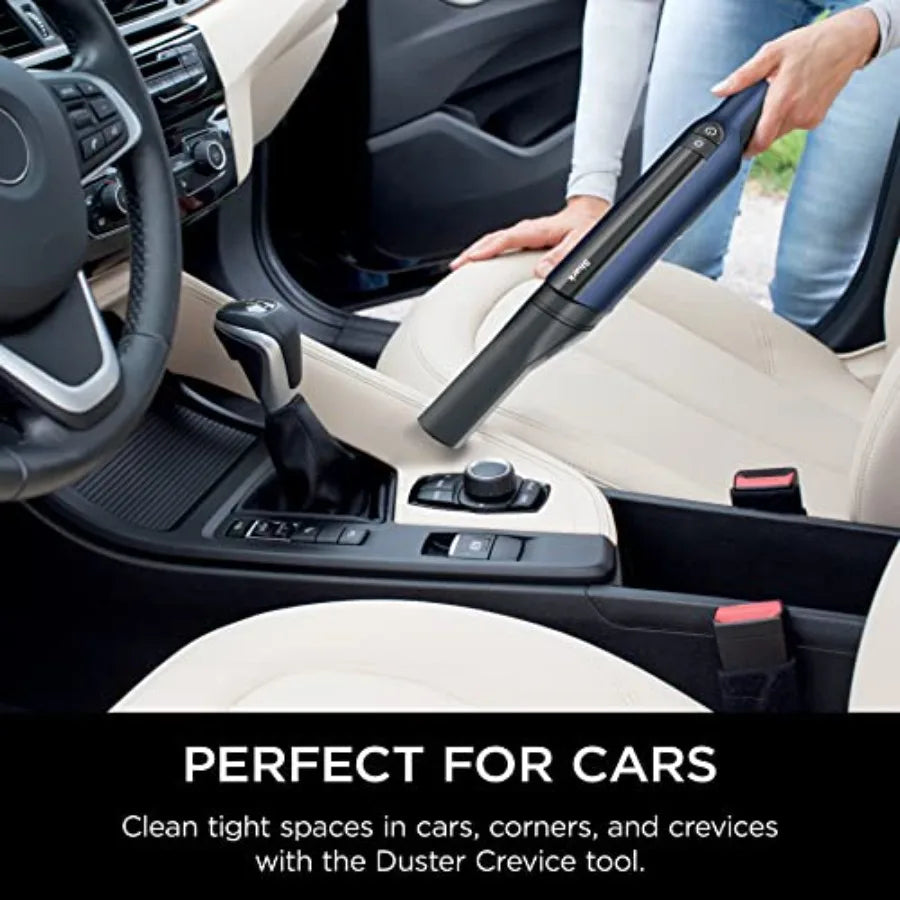 WV410BL WANDVAC Cordless Hand Vacuum, Ultra-Lightweight and Portable with Powerful Suction and Tools for Pets, Designed for Car