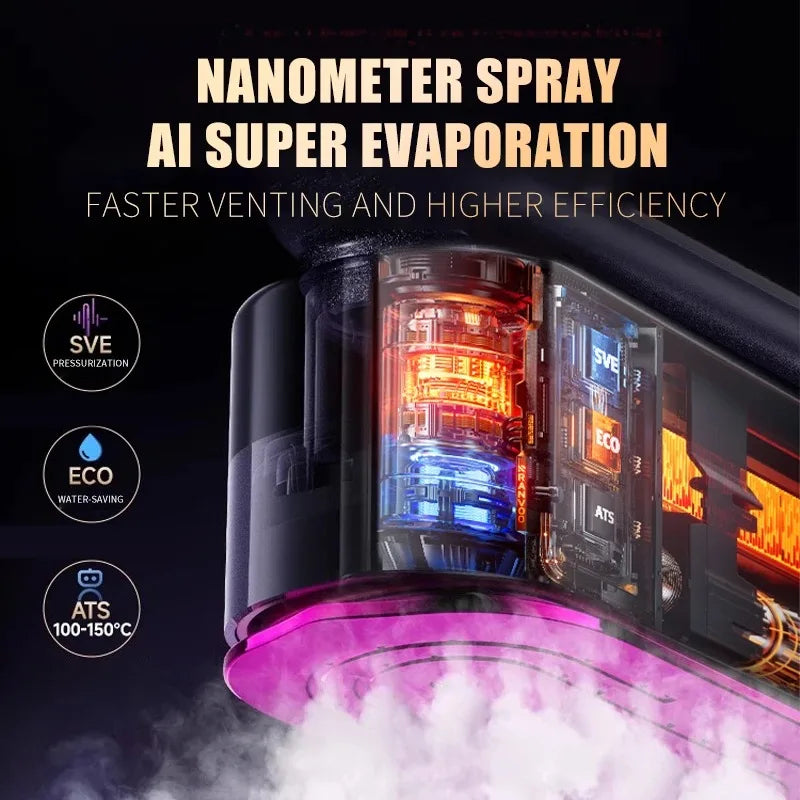 Portable Steamer Iron Steam Hanging Iron Professional Handheld Ironing Machie Household Heating Garment Steamer Clothing Surface