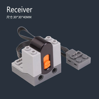 MOC parti tecniche funzioni di alimentazione motore multi strumento servomotore treno PF 8293 8883 modello compatibile blocchi d