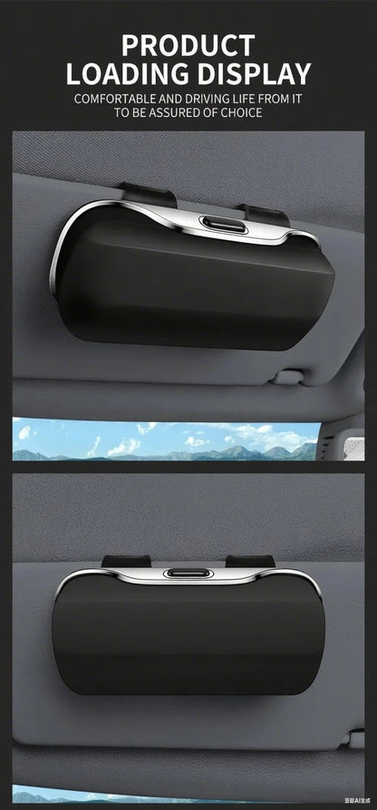 For Volvo XC40 XC60 XC70 XC90 S40 S60 S90 V40 V50 V60 V90 Car Visor Sunglasses Glasses Case Glasses Holder Clip Box Accessories
