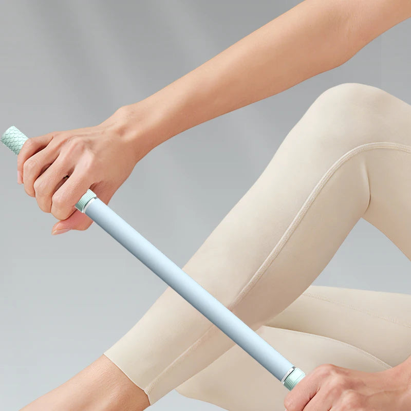Massage Rod – Compact Deep Tissue Massage Roller Stick – Myofascial Release Tool for Legs, Back, Neck, Arms & Shoulders – Muscle