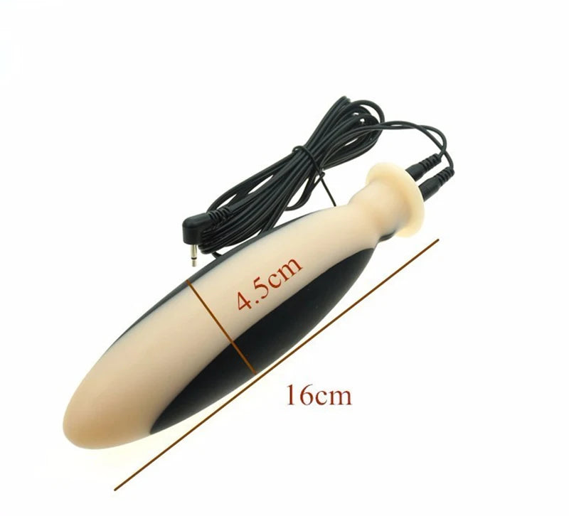 Promotion Electroshock E-stim Sex Products Electrosex Penis Ring E-stim Anal Butt Plug Electrostimulation Nipple Clamps Estim