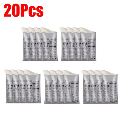 4-24PC Outdoor Emergency Urine Bags  Disposable Travel Mobile Toilet Portable Urinal Bag for Female Baby Male Vomiting Bag