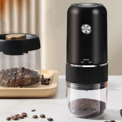 Zai Xiao Electric Coffee Machine Portable One-button Start Automatic Power Off Rechargeable Small Coffee Bean Grinder New