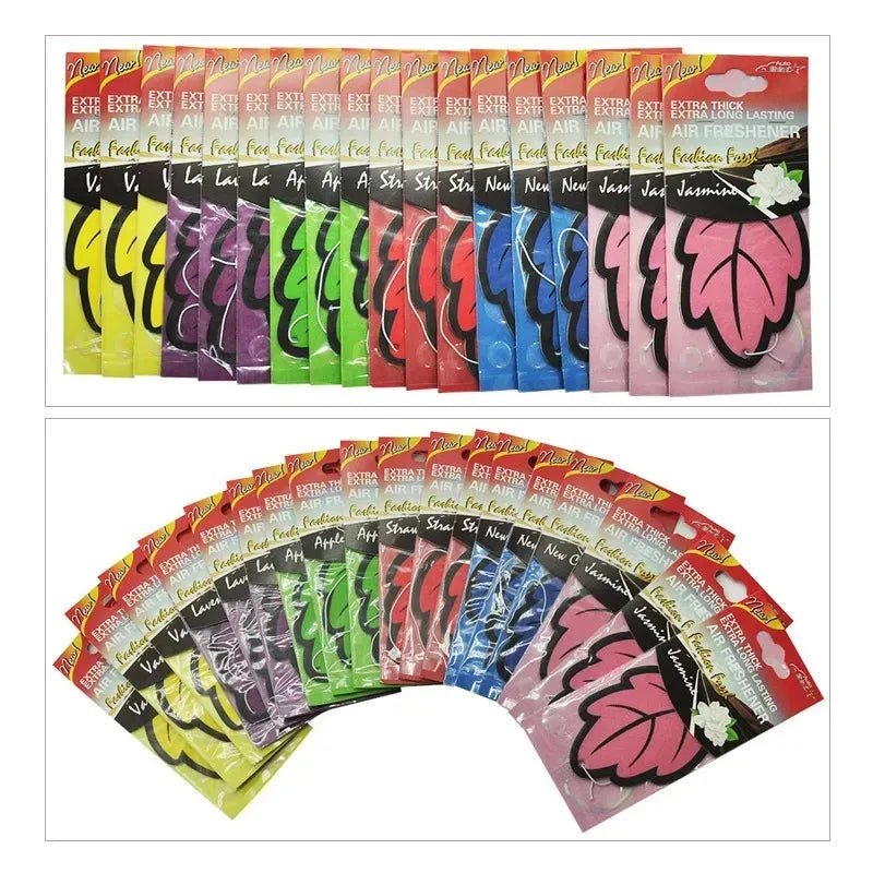 1/6/12/18/24/30PCS Car air freshener smell car perfume for car interior accessories air freshener customization