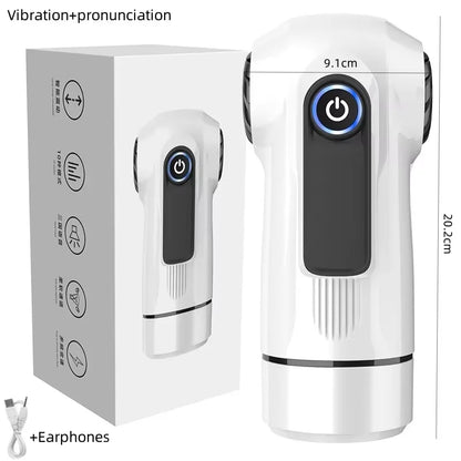 Automatic Male Masturbators APP Control 10Powerful Vibration Sucking Reel Pocket Pussy Trainer Machine Adult Sex Toys for Man 18