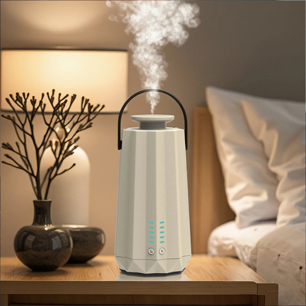 NAMSTE Portable Battery/Type-C Aroma Diffuser for Hotel Home with Leak Proof Technology Night Light Bluetooth Waterless Diffuser