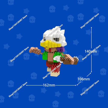 Wilderness Game Brawl Stars Kaze Kenjii Toy Figures Children's Toys Kwazii Peso Penguin Anime Action Figure Children's Toy