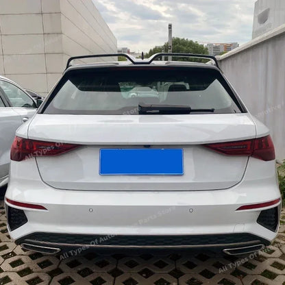 Car Rear Roof Lip Spoiler Trunk Splitter Wing for Audi A3 S3 RS3 8Y Sportback 2021-2024 Car Modified Body Kit  Accessories Auto