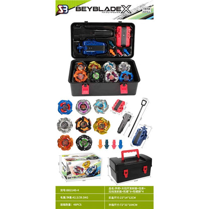 New alloy gyro attack suit with two-way transmitter combat gyro tool storage box gift Hurricane CX BX alloy gyro vs PK game.