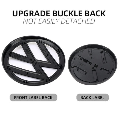 Car Front Hood Emblem Bonnet Badge Rear Trunk Badge For  VW Golf 7 (2014 - 2017) -Emblem