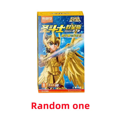 Original Blokees Gold Saint Action Figure Champion Saori Kido Seiya Mu Aiolia Assembly Figure Children Toys Birthday Gift