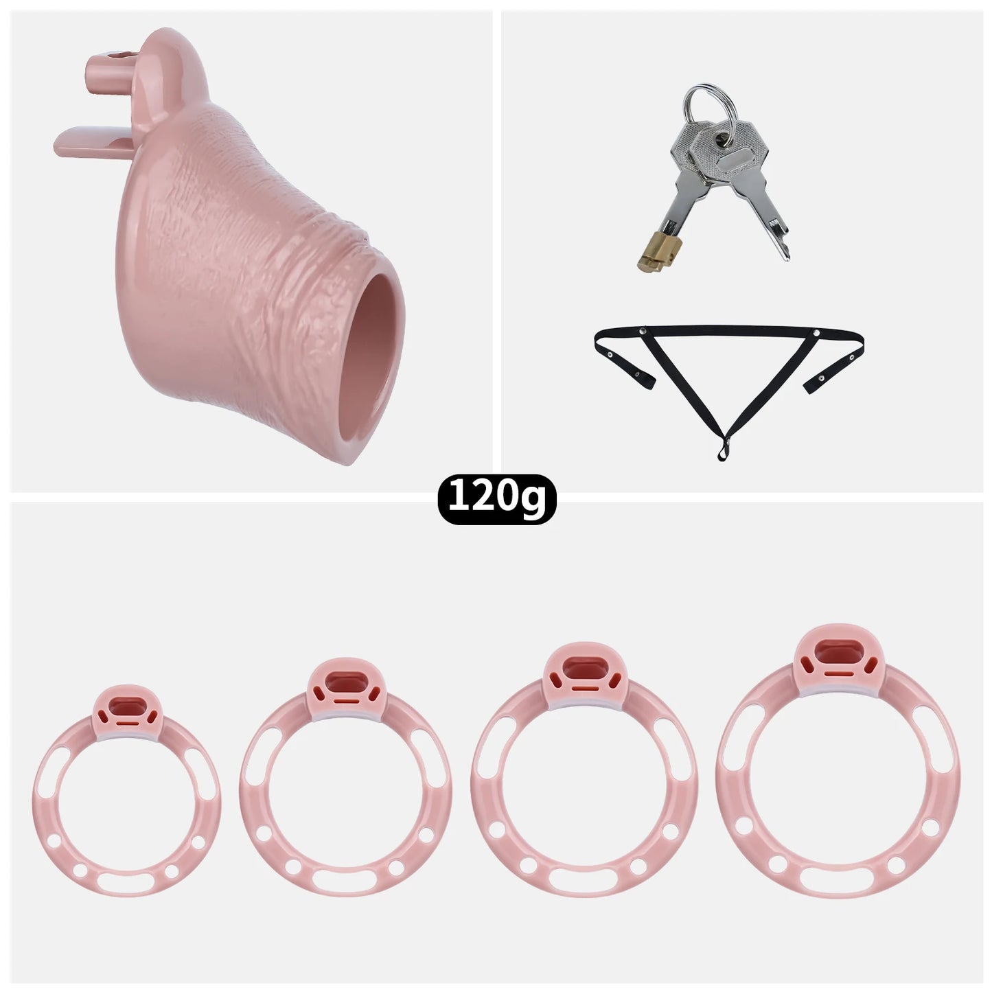 SXM Detachable Chastity Belt Built-in Urinal Port  Lock BDSM Chastity Cage Cock Belt Sexual Restraint Abstinence Sex Toys