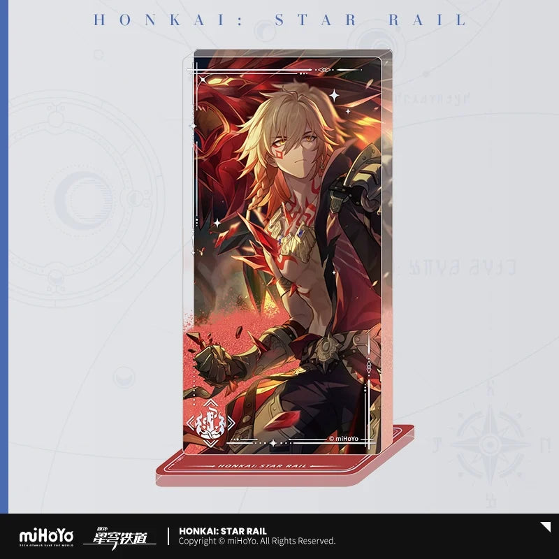 Sunsyea Honkai Star Rail Official Merch miHoYo Original Authentic Light Cone Series Acrylic Quicksand Ornament Himeko Seele