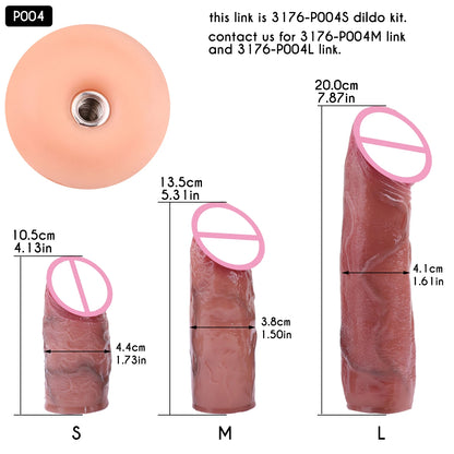 FRRK NO-More-Negative Flat Chastity Cage Attached with Silicone Skin Realistic Dildo For Men Penis Decoration BDSM Sex Products