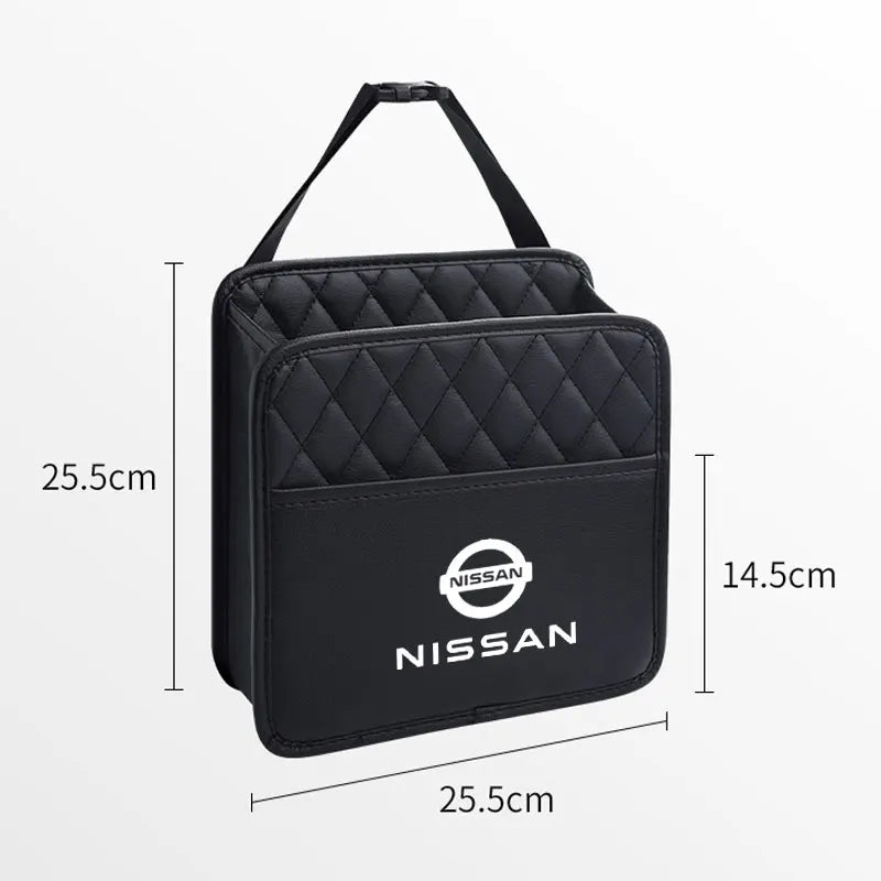 Auto Backseat Pocket Large Capacity Hanging Organizer Bag For Nissan J10 X-Trail Qashqai Juke Leaf Micra NOTE Patrol Pulsar