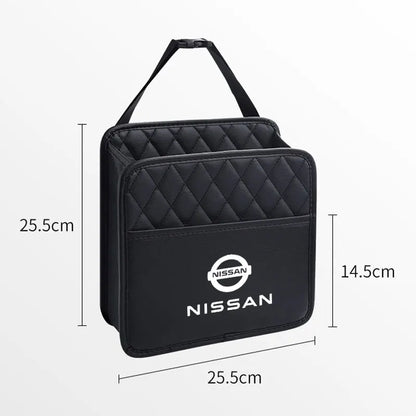 Auto Backseat Pocket Large Capacity Hanging Organizer Bag For Nissan J10 X-Trail Qashqai Juke Leaf Micra NOTE Patrol Pulsar