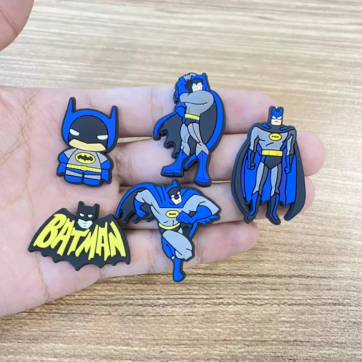 9-100Pcs Hot Toys Cartoon Shoe Charm Accessories DIY Clog Sandal Shoes Buckle Decorations Children Kids Party Gifts