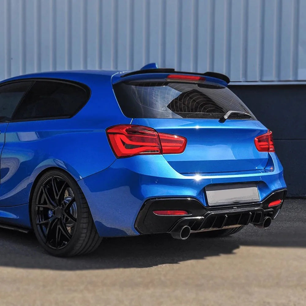 99cm Sport Universal Rear Trunk Spoiler Roof Wing Tail Trim Facelift Splitter Air Deflector Dam For 99% Hatchback Cars Tuning