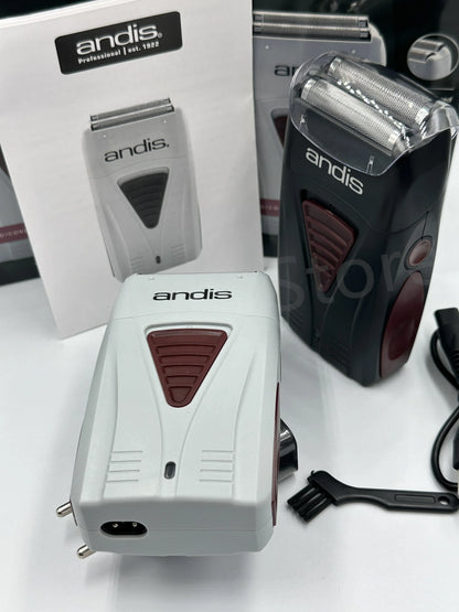 Original Andis 17170 Foil Lithium Titanium Shaver Smooth Shaving Cordless Shaver With Charger For Men Razor Bald Hair Clipper