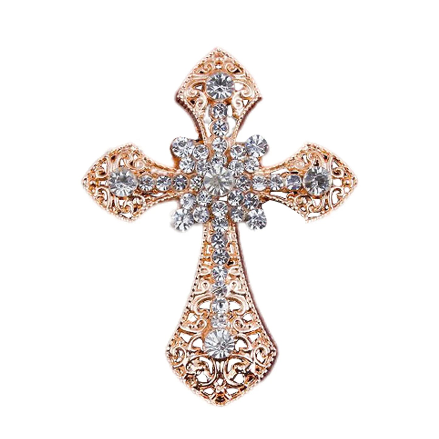 Car Perfume Air Freshener Bling Cross Car Vent Clips Auto Air Fresheners Vent Clips For Women Car Interior Aroma Diffuser