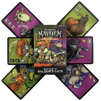 1/3 PCS Family Fun Board Game Playing Card Dungeon Mayhem Card Game Family Party Board Deck Wholesale