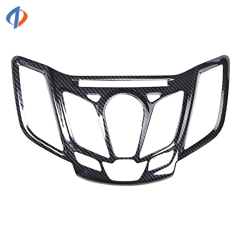 For Ford Fiesta 2009-2013 2011 2012 2013 Center Control CD Player Panel Frame Trim Cover Sticker