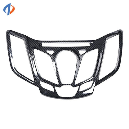 For Ford Fiesta 2009-2013 2011 2012 2013 Center Control CD Player Panel Frame Trim Cover Sticker