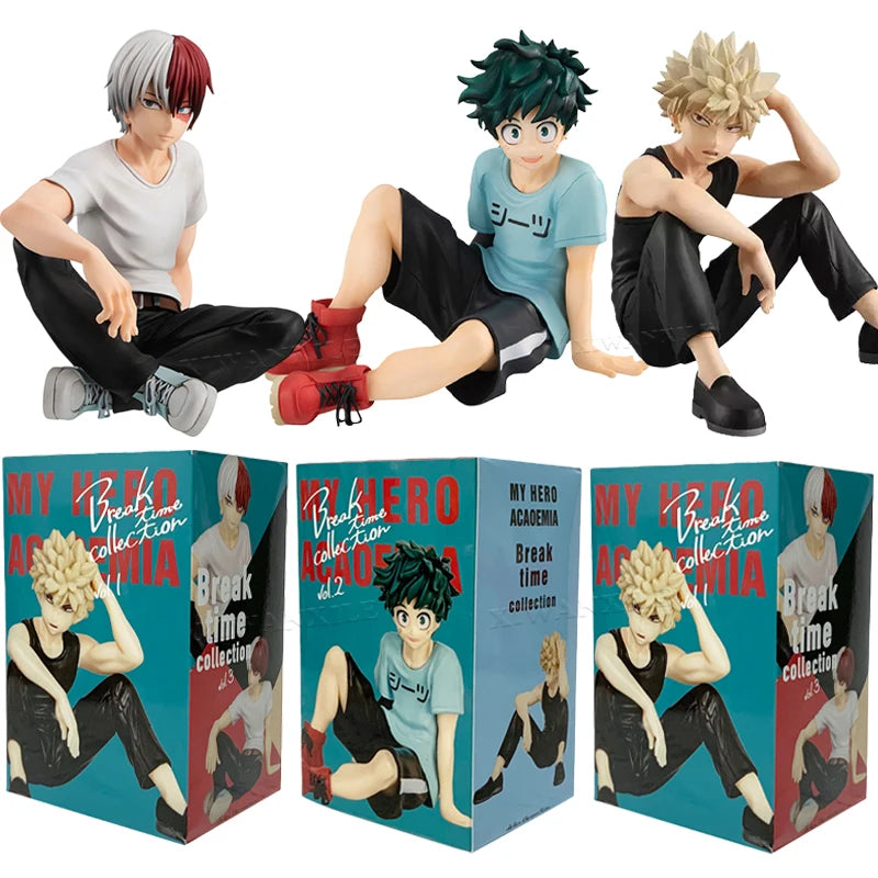 My Hero Academia Midoriya Izuku Anime Figure Boku no Hero Todoroki Shoto/Kaminari Denki/Bakugo Katsuki Action Figure Model Toys