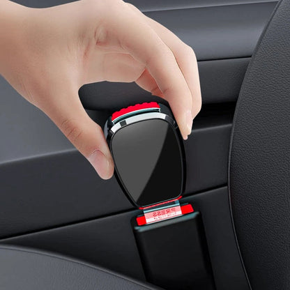 Car seat belt alloy safety belt extension connector car rear safety buckle holder plug-in belt clip