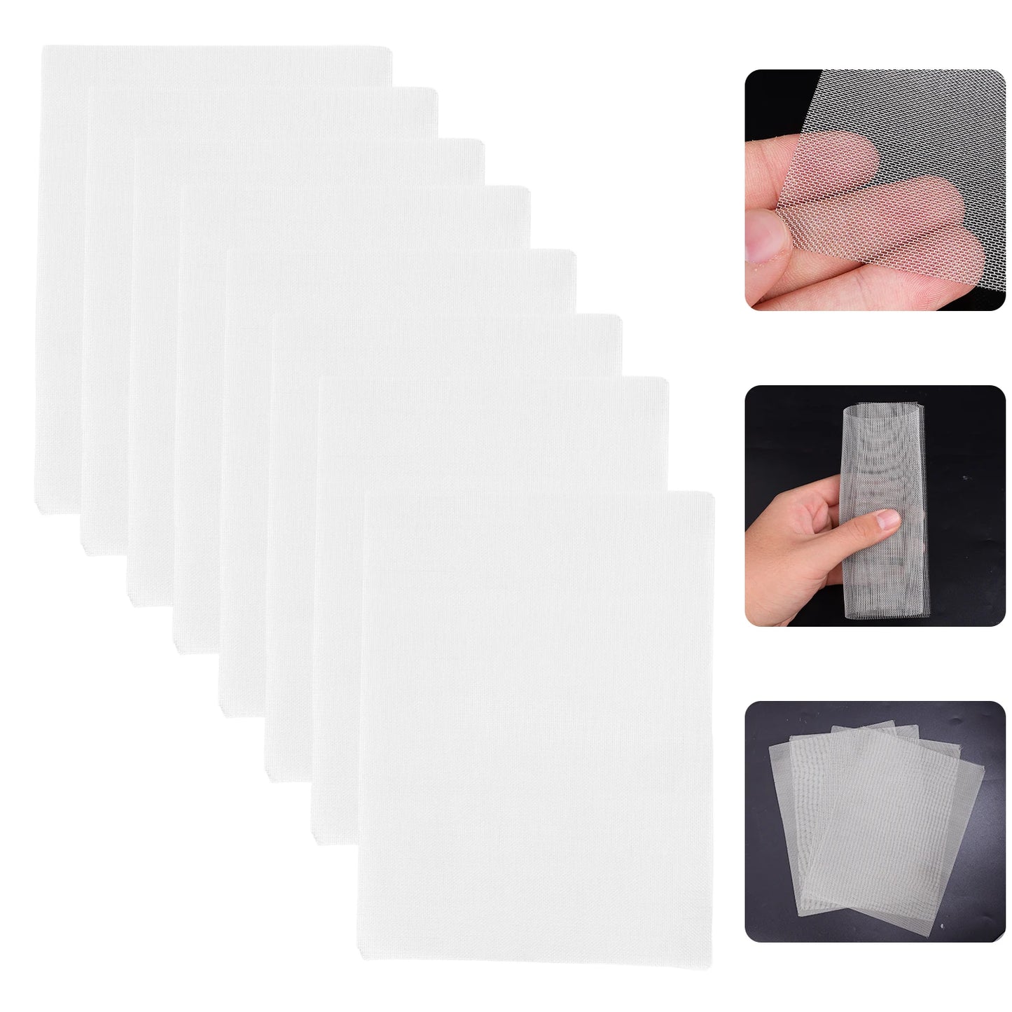 Car Bumper Stainless Steel Repair Mesh Plastic Crack Repair Mesh Welding Wire Mesh Net For Bumper Body Hood Vents 15x20cm
