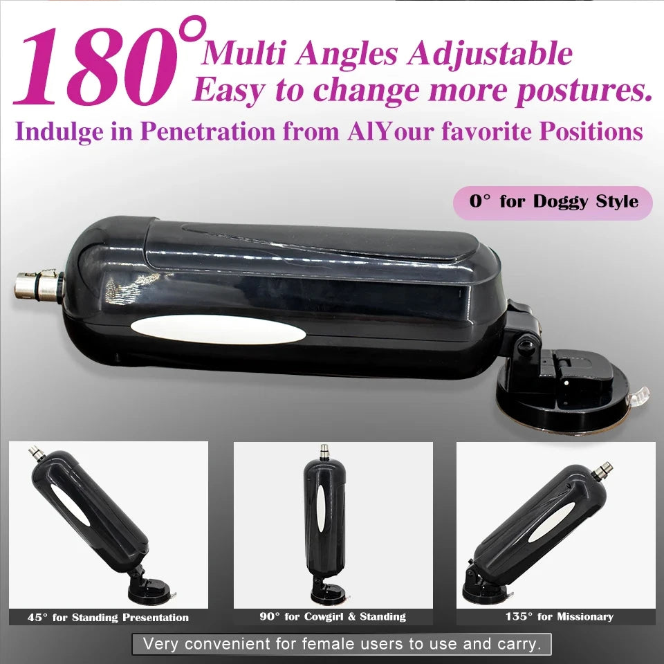 Automatic Telescopic Sex Machine Thrust Dildo Machine with Big Dildo for Men and Women Masturbation Sex Toys