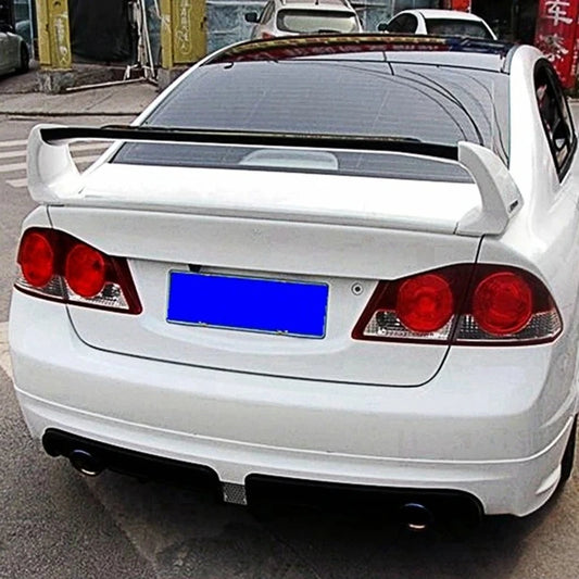 3 Pcs for Honda Civic 8th 9th FD2 2006-2015 Rear Trunk Spoiler Wing Lip Tuning Fixed Wind Wing Automobiles Diffuser Body kit