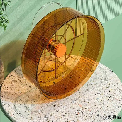 Large Size Silent Running Wheel for Hamster Toy Deprivation Relief Golden Retriever Hamster Cage Supplies Crehensive Infor...