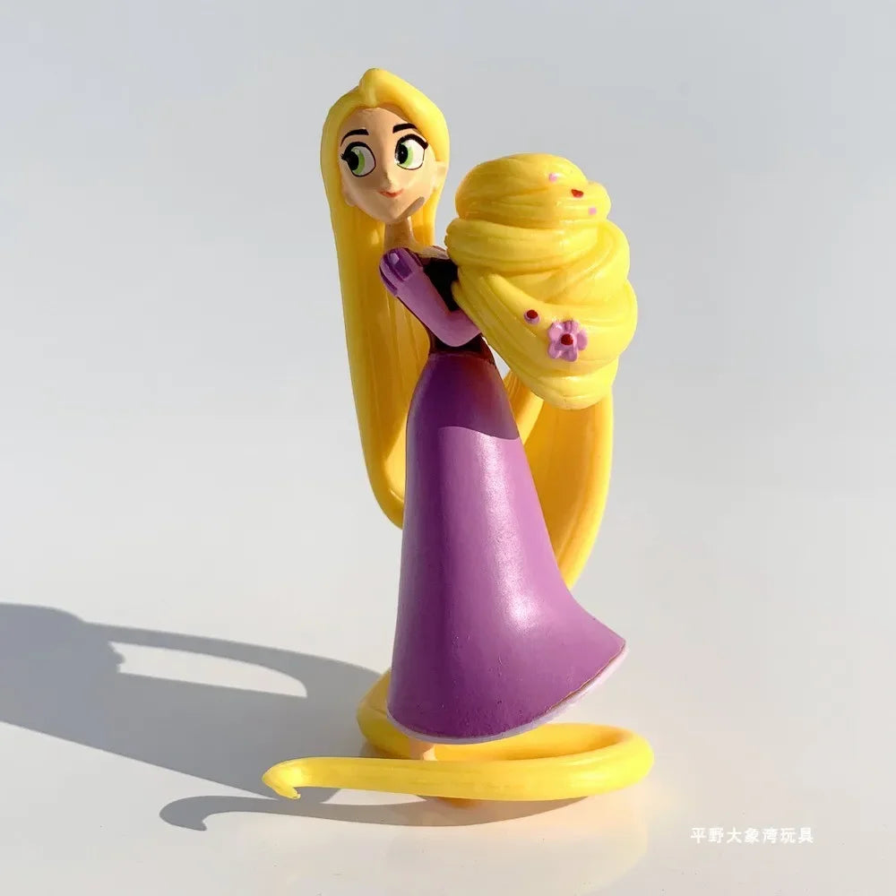 Cartoon Rapunzel Vampire Chameleon Model Toys Bullyland Desktop Decor Collection Ornaments Cartoon Characters Dolls Kid Gift