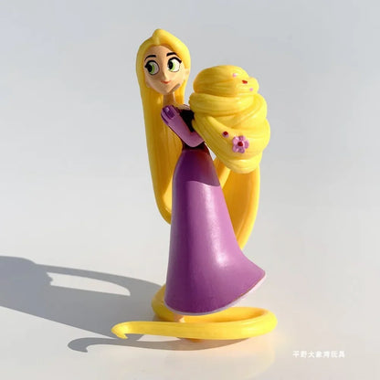 Cartoon Rapunzel Vampire Chameleon Model Toys Bullyland Desktop Decor Collection Ornaments Cartoon Characters Dolls Kid Gift