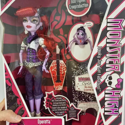 Original Monster High High School Wednesday Third Generation G3 Ghost Doll Doll, Mobile Collection HXH77 Christmas Gift