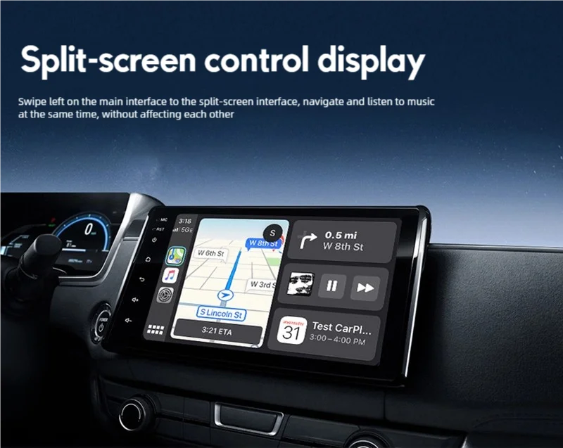 2026 Latest Wireless CarPlay Apapter USB CarPlay & Android Auto,Type-C Port,Converts Wired to Wireless,Plug & Play,Auto-USB