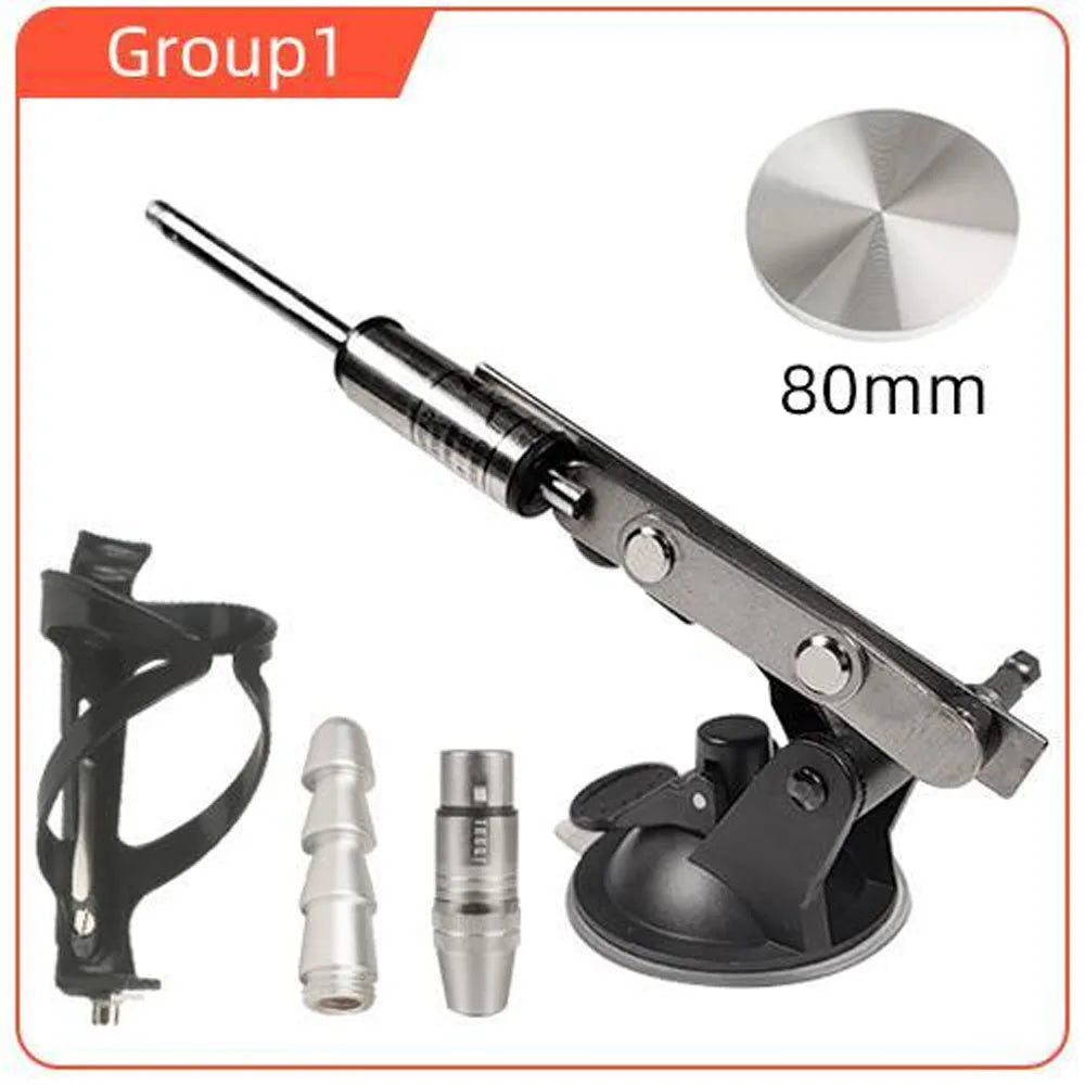 45mm Stroke Linear Actuator, Electric Drill Reciprocating Mechanism, 3XLR Connector Flexible Shaft Extension Rod for DIY Project