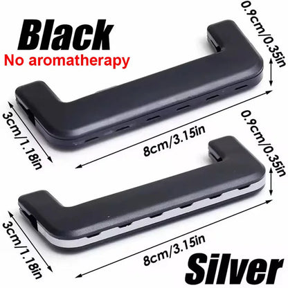 Car Aromatherapy Clip Solid Aromatherapy Strips Set Auto Air Outlet Wind Direction Paddle Hidden Fragrance Clip Scent Tablets