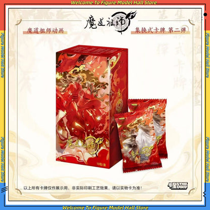 KAYOU Genuine Mo Dao Zu Shi Cards Grandmaster of Demonic Cultivation Vol 2 Vol 3 Collectible Cards Anime Merchandise Cards Gifts