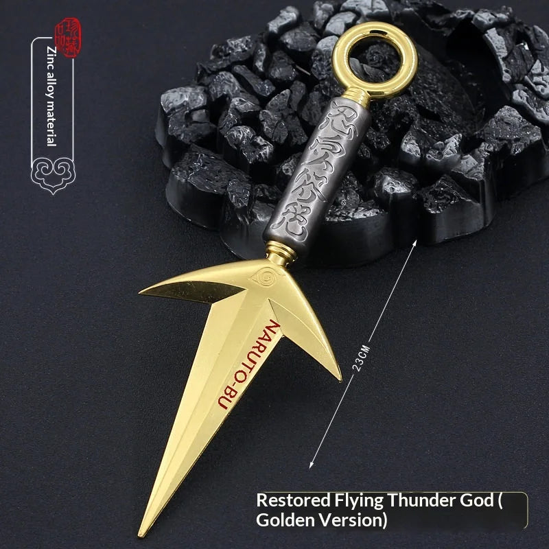 Naruto Metal Shuriken Rotatable Bearing Ninja Star Anime Peripheral Cosplay  Model Collectible Decor For Anime Enthusiasts