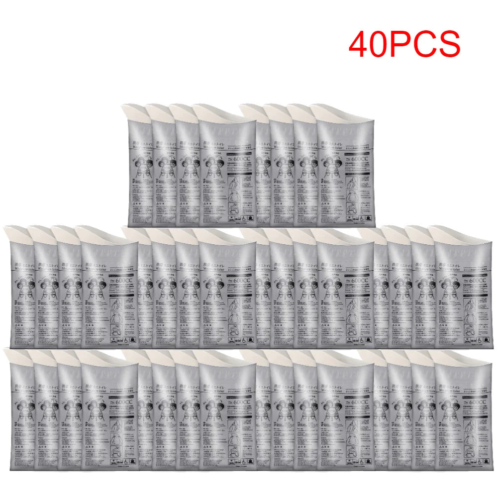 100-4Pcs Emergency Urine Bags Disposable Outdoor Travel Mini Mobile Toilet Portable Urinal Bag for Female Baby Male Vomiting Bag