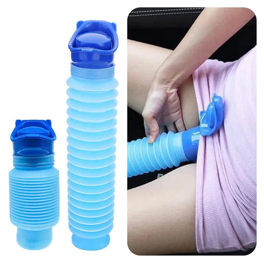 1/2set Portable Adult Urinal Outdoor Camping High Quality Travel Urine Car Urination Pee Soft Toilet Urine Help Men Women Toilet