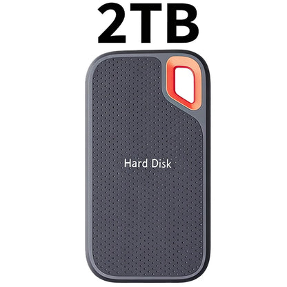 High-speed External Hd 2TB High-quality Hard Drive 128TB 64TB Portable SSD USB3.1 Solid State Disk for Mac/ Pc/Laptops/Phones