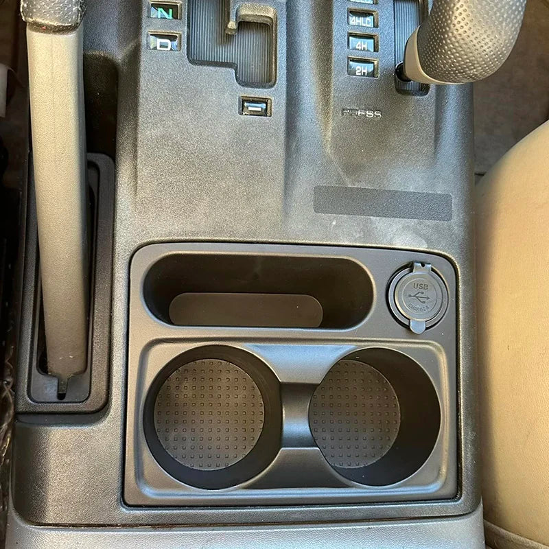 Storage box cup holder suitable for 2000~2006 Mitsubishi Pajero Montero Shogun For third generation car cup holder